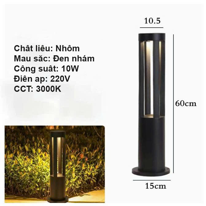 Đèn trụ sân vườn