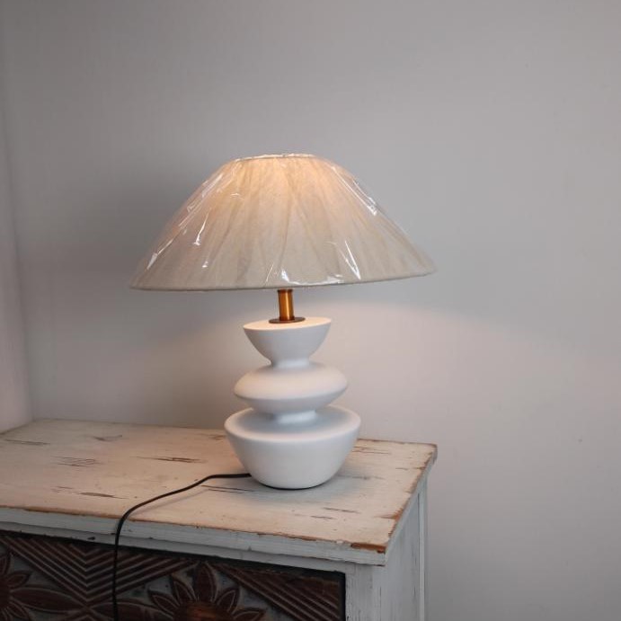 ĐB260602 Đèn Bàn Composite Phong Cách Bắc Âu