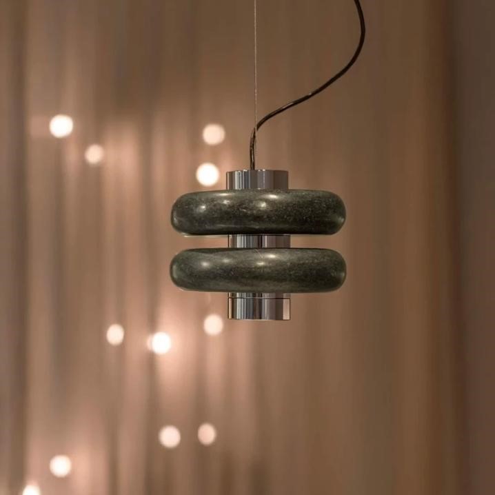 DT260607 Đèn Thả Đá Tự Nhiên Phong Cách Bắc Âu
