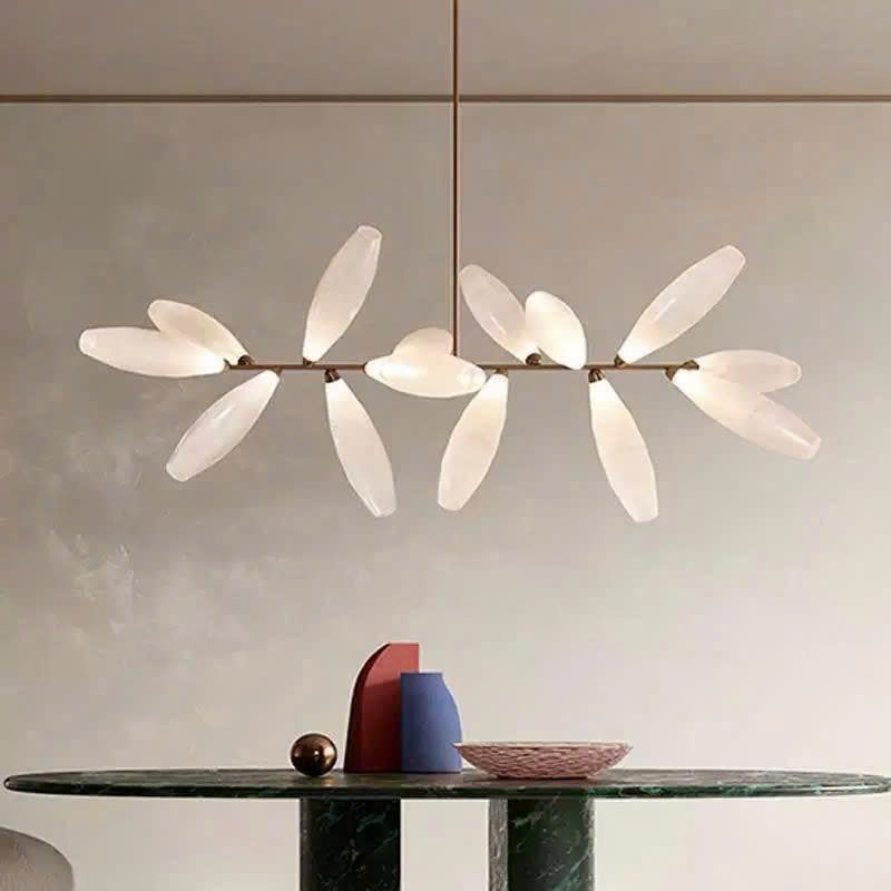 ĐC26098 Đèn Chùm Thả Trần Nghệ Thuật Cánh Ngọc Hoàng Gia