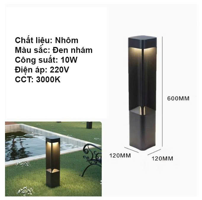 Đèn trụ sân vườn