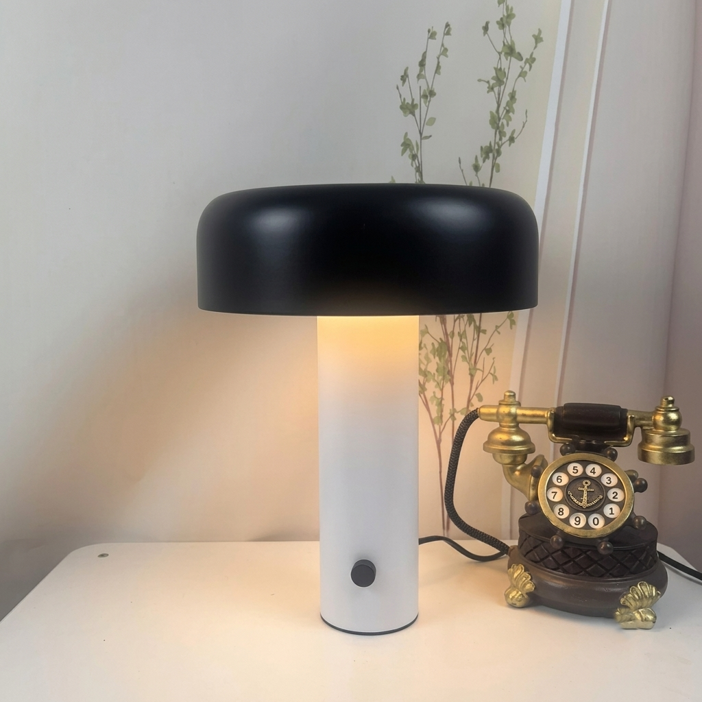 ĐB260608 Đèn Để Bàn Hình Nấm Tối Giản