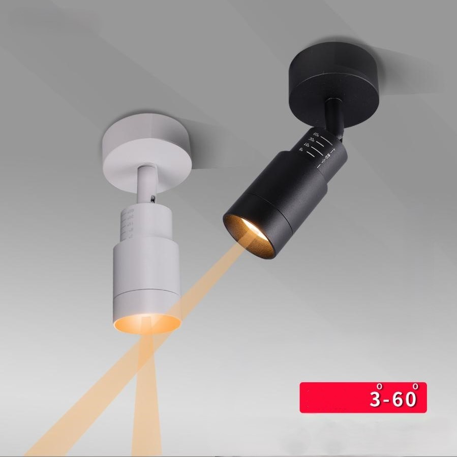 ĐPLN02 Đèn spotlight lắp nổi điều chỉnh tiêu cự