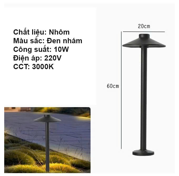 Đèn trụ sân vườn