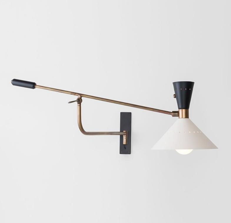 ĐOT260612 Đèn Tường Cần Dài Vintage Hoài Cổ