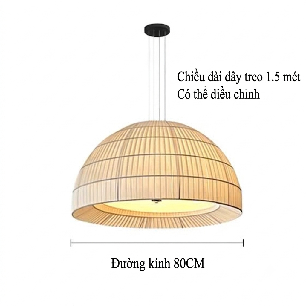 ĐT260652 Đèn Thả Chao Vải Wabi-Sabi (3).png