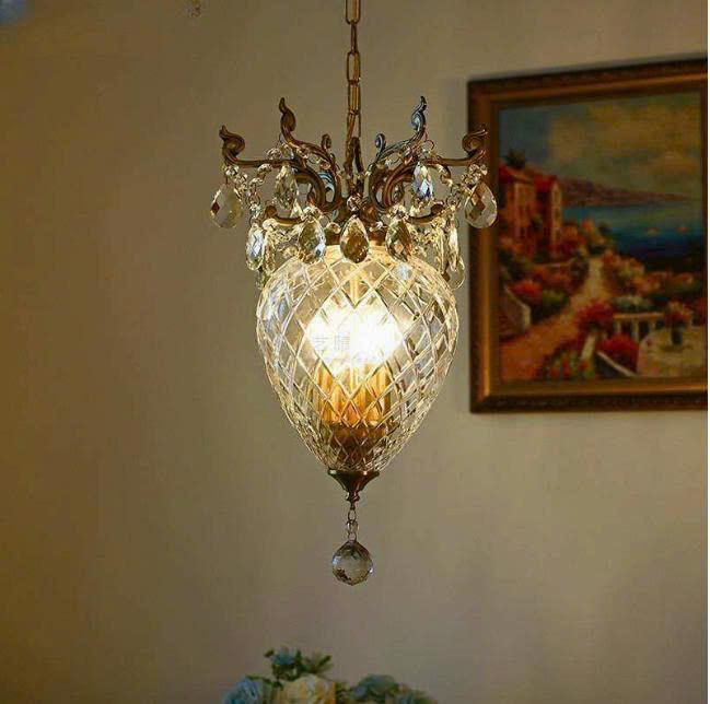 DT260640 Đèn Thả Thủy Tinh