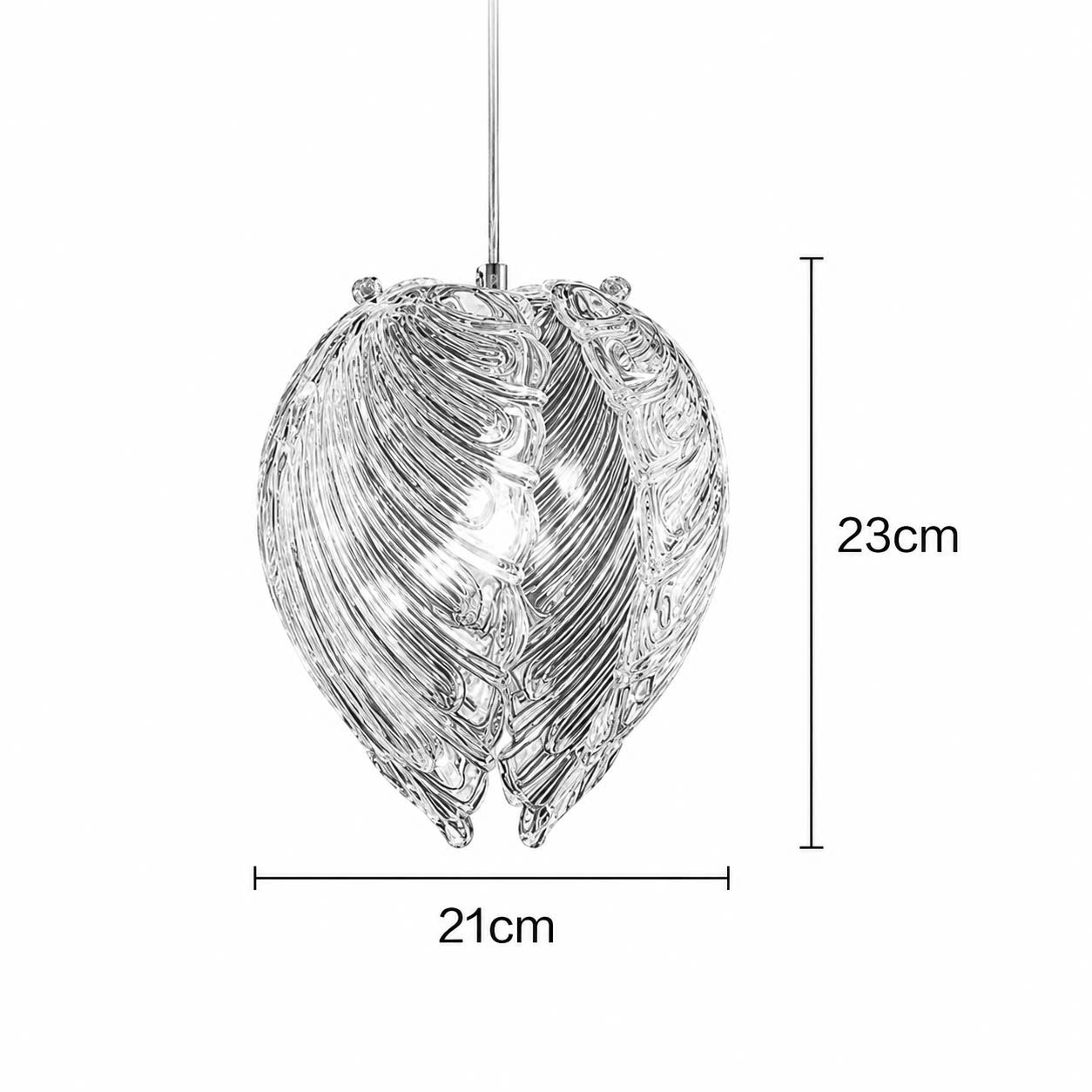ĐT260675 Đèn Thả Nghệ Thuật Hình Vỏ Sò Celeste (8).jpg