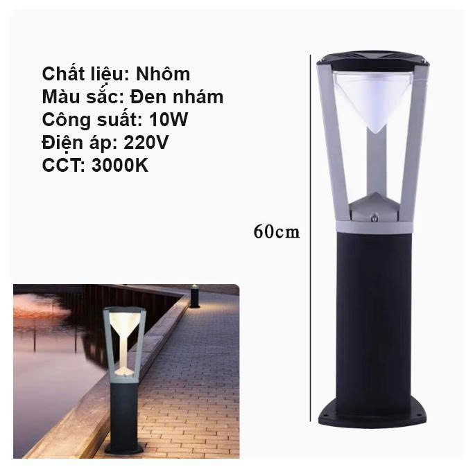 Đèn trụ sân vườn ĐTSV7
