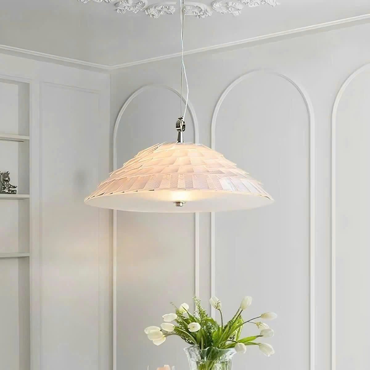 ĐT260665 Đèn Thả Nón Xếp Lớp Aurelia