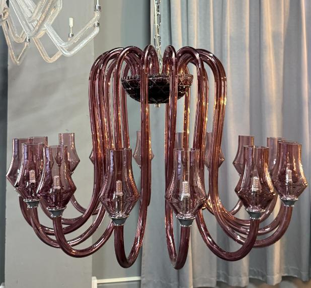 ĐC26078 Đèn Chùm Cổ Điển Thủy Tinh Cognac (2).jpg