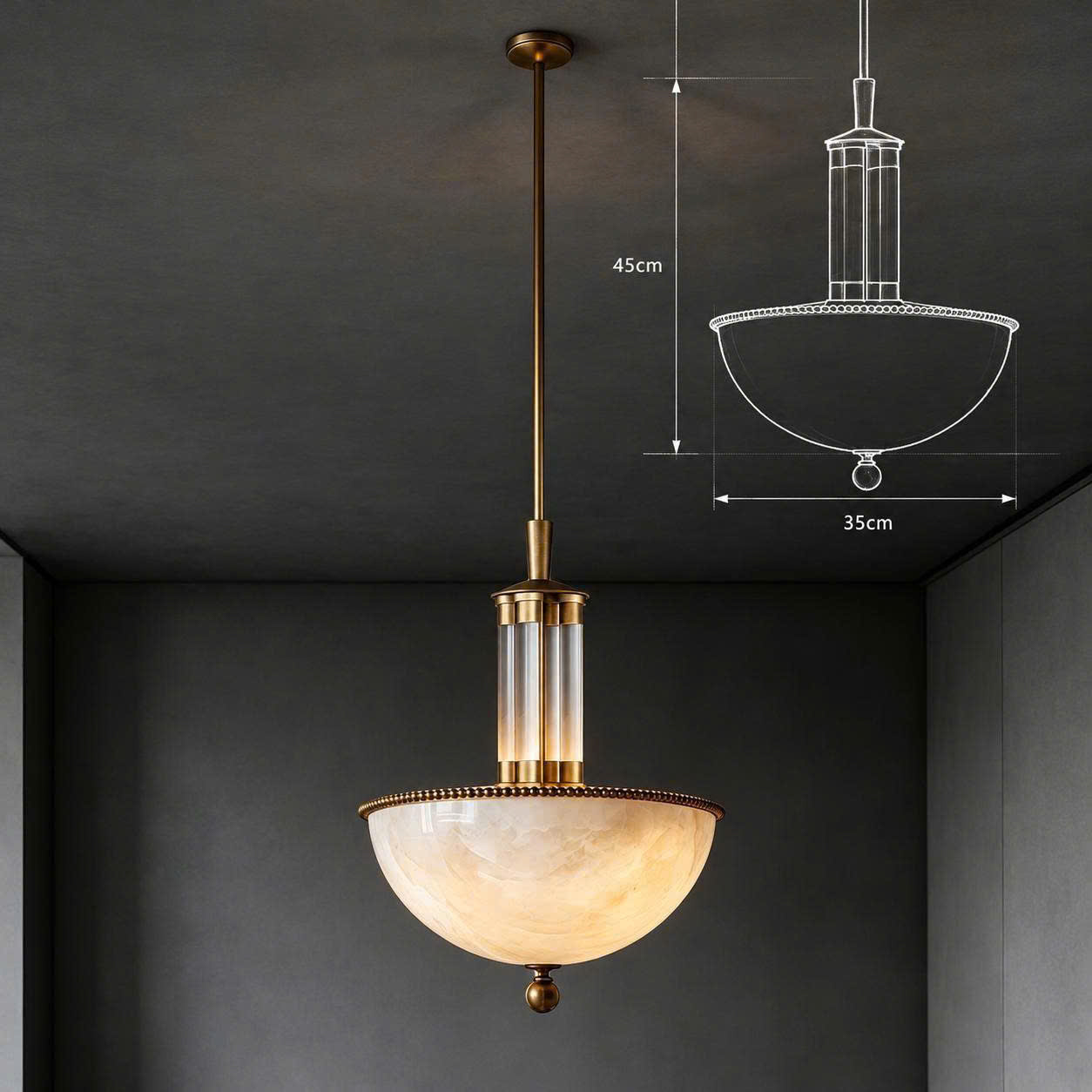 ĐT260677 Đèn Thả Verona Bán Cầu Thiết Kế Độc Đáo (7).jpg