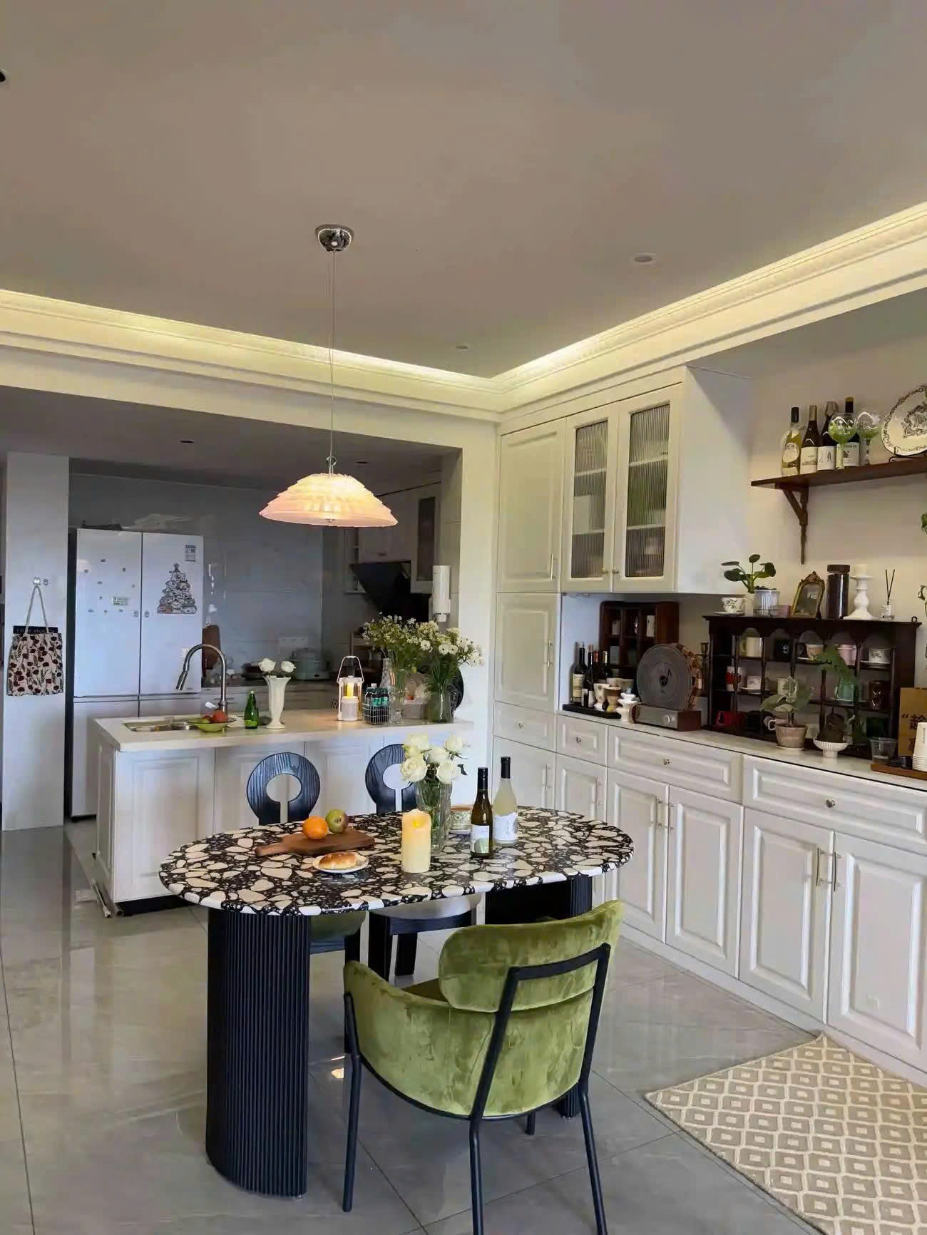ĐT260665 Đèn Thả Nón Xếp Lớp Aurelia (6).jpg