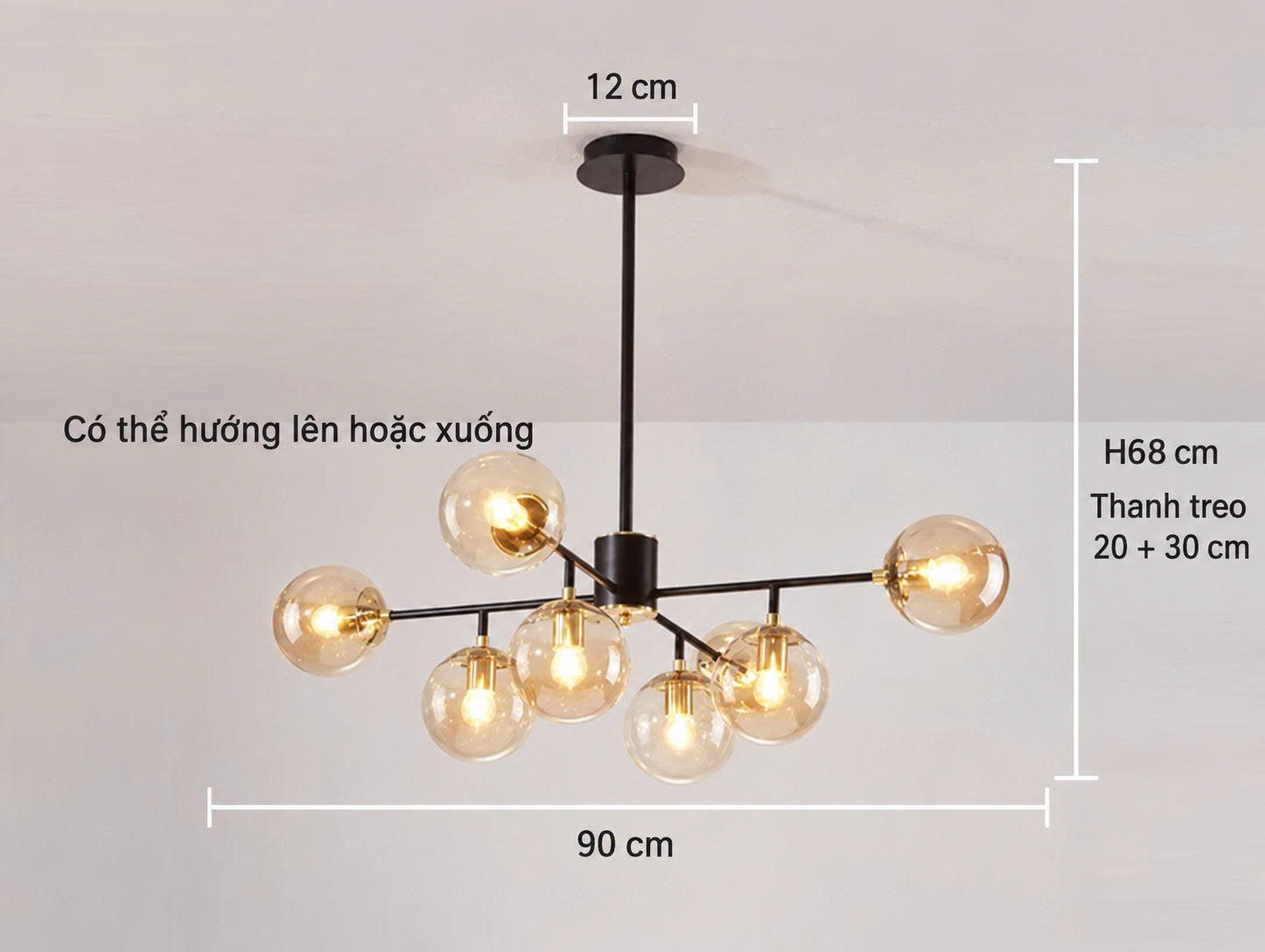 ĐC26100 Đèn Chùm Cầu Thuỷ Tinh Luxe Thiết Kế Toả Nhánh (2).jpg