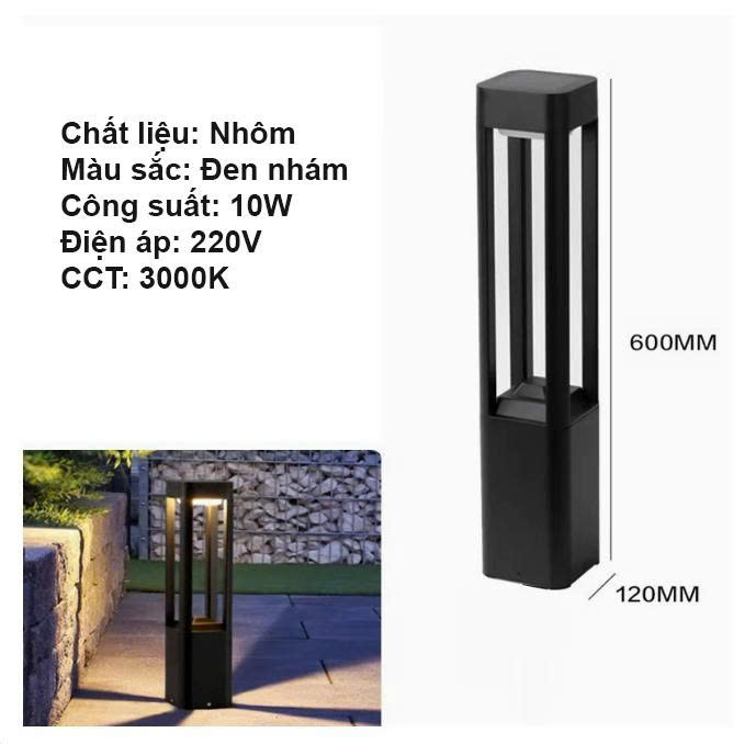 Đèn trụ sân vườn ĐTSV3