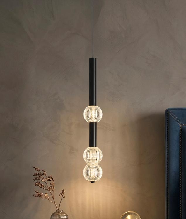 DT260627 Đèn Thả Ống Đen Chuỗi Cầu Acrylic (3).jpg