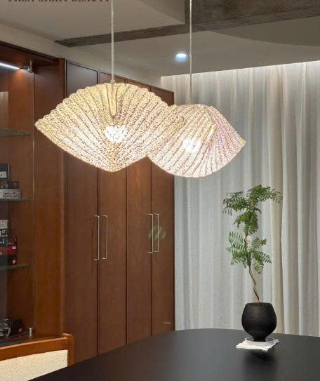 ĐC26093 Đèn Chùm Ánh Kim Gợn Sóng.jpg