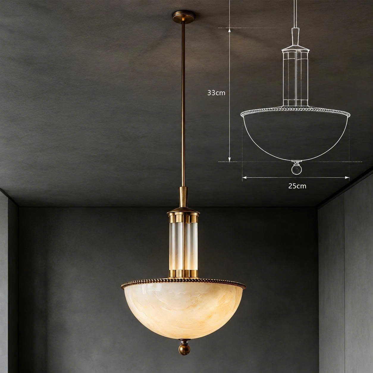 ĐT260677 Đèn Thả Verona Bán Cầu Thiết Kế Độc Đáo (6).jpg