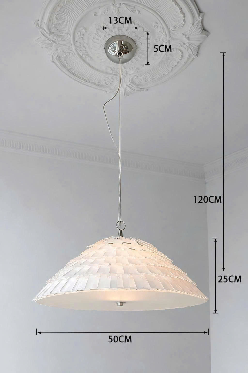 ĐT260665 Đèn Thả Nón Xếp Lớp Aurelia (9).jpg