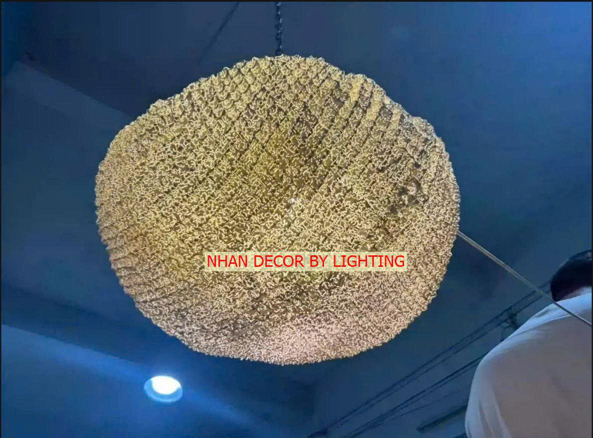 ĐC26100 Đèn Chùm Lưới Đan Ánh Kim Elora (3).jpg