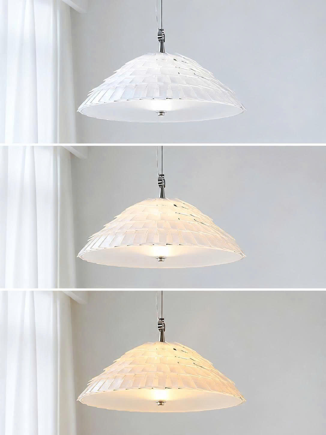 ĐT260665 Đèn Thả Nón Xếp Lớp Aurelia (3).jpg