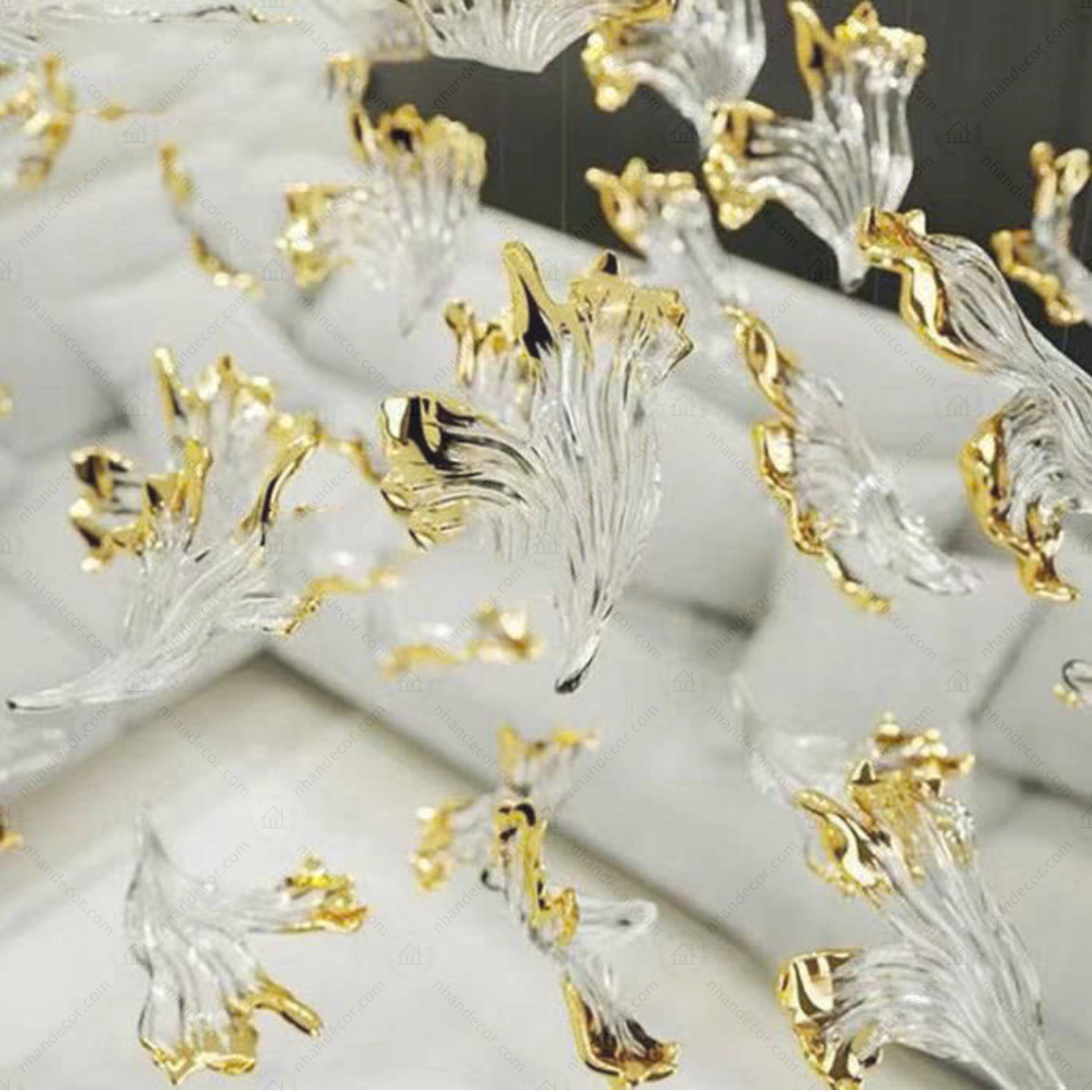 Đèn chùm phụ kiện thủy tinh PCT030
