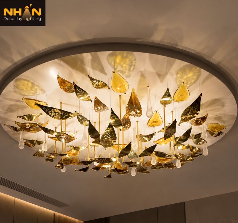 Đèn Chandelier theo yêu cầu: Từ ý tưởng thiết kế đến sản phẩm thực tế