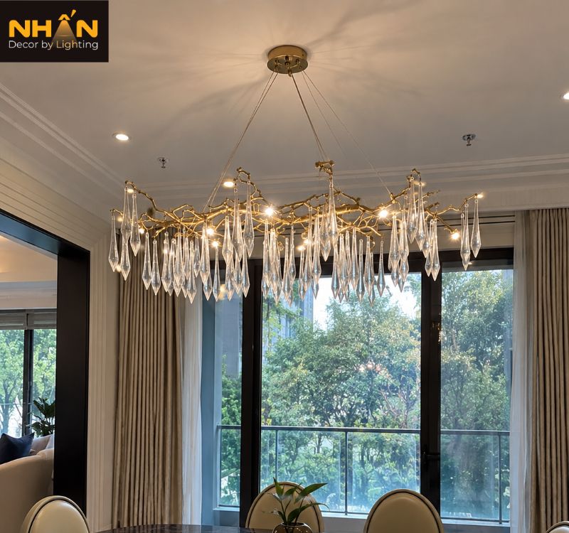 Đèn này được tạo nên từ chất liệu gì? Giải pháp cung ứng và sản xuất đèn theo yêu cầu